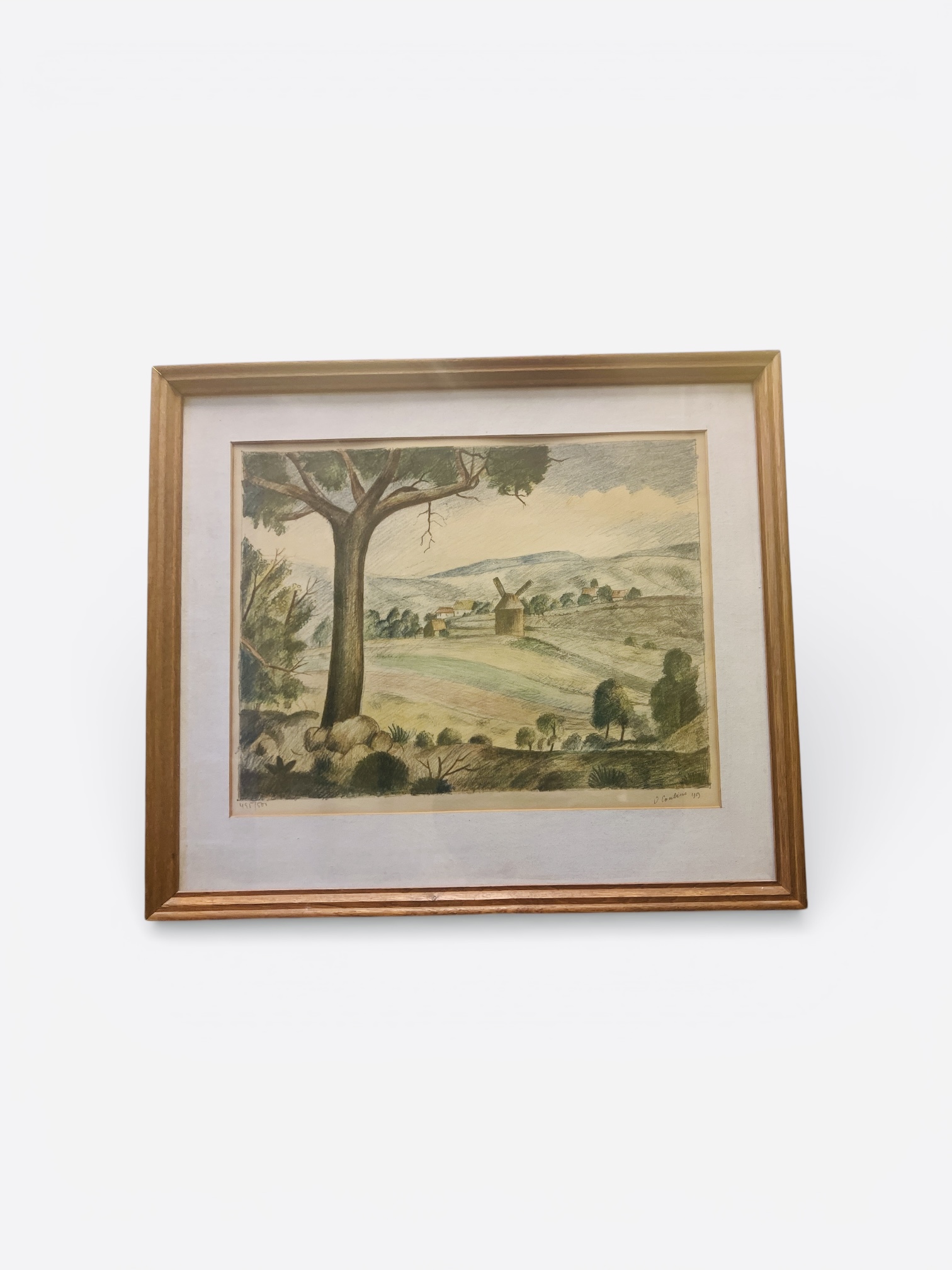 Otakar Kubín ( Othon Coubine ) – Větrný mlýn v Kořenci