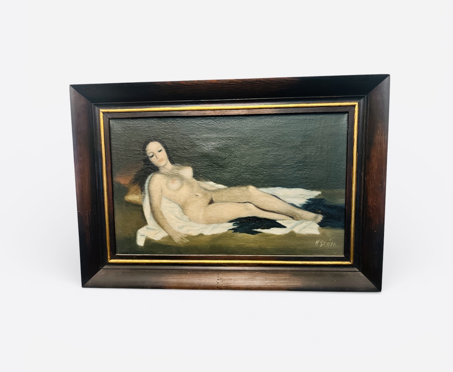 Karel Skála – Ležící dívka – akt