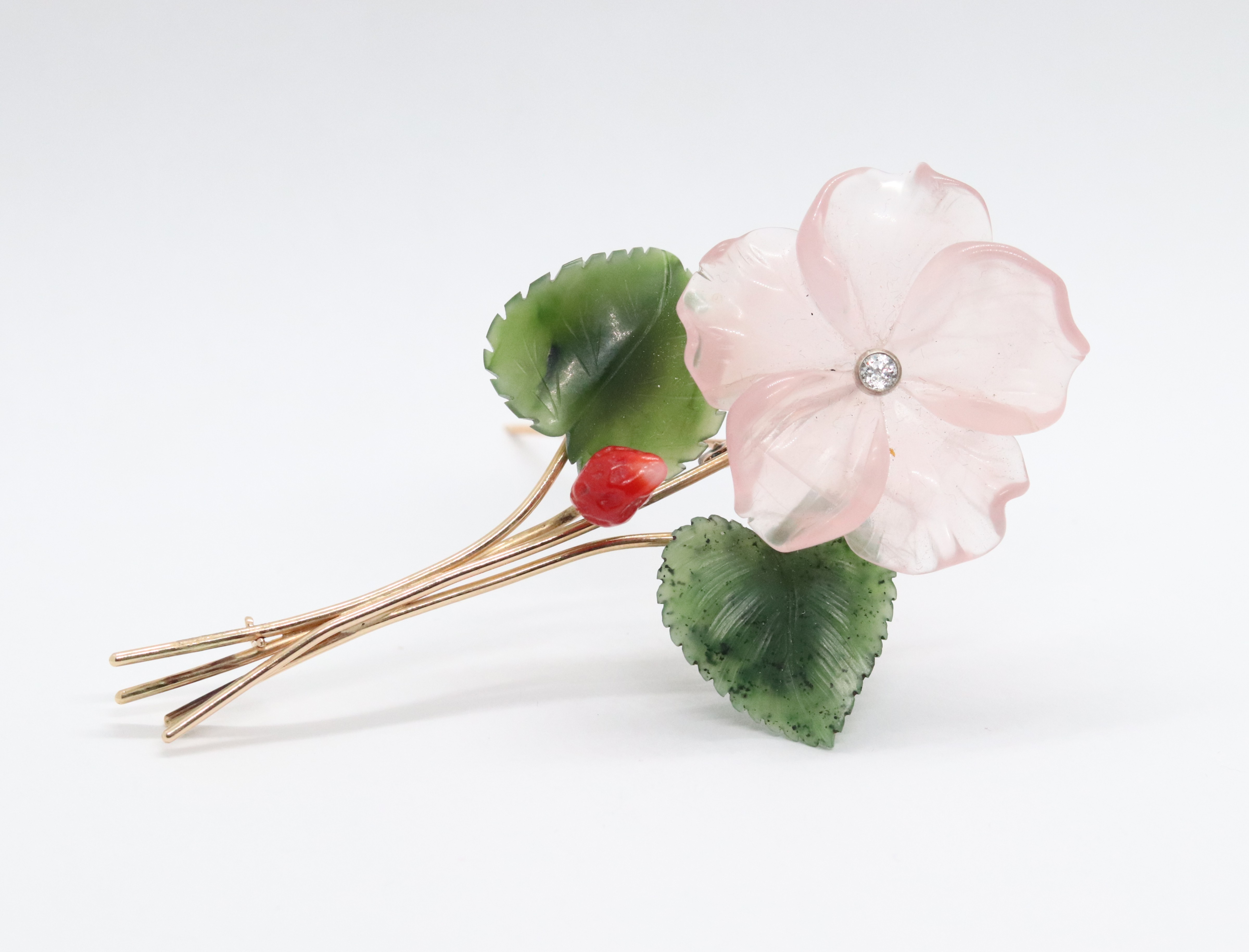 Zlatá brož - jahůdka