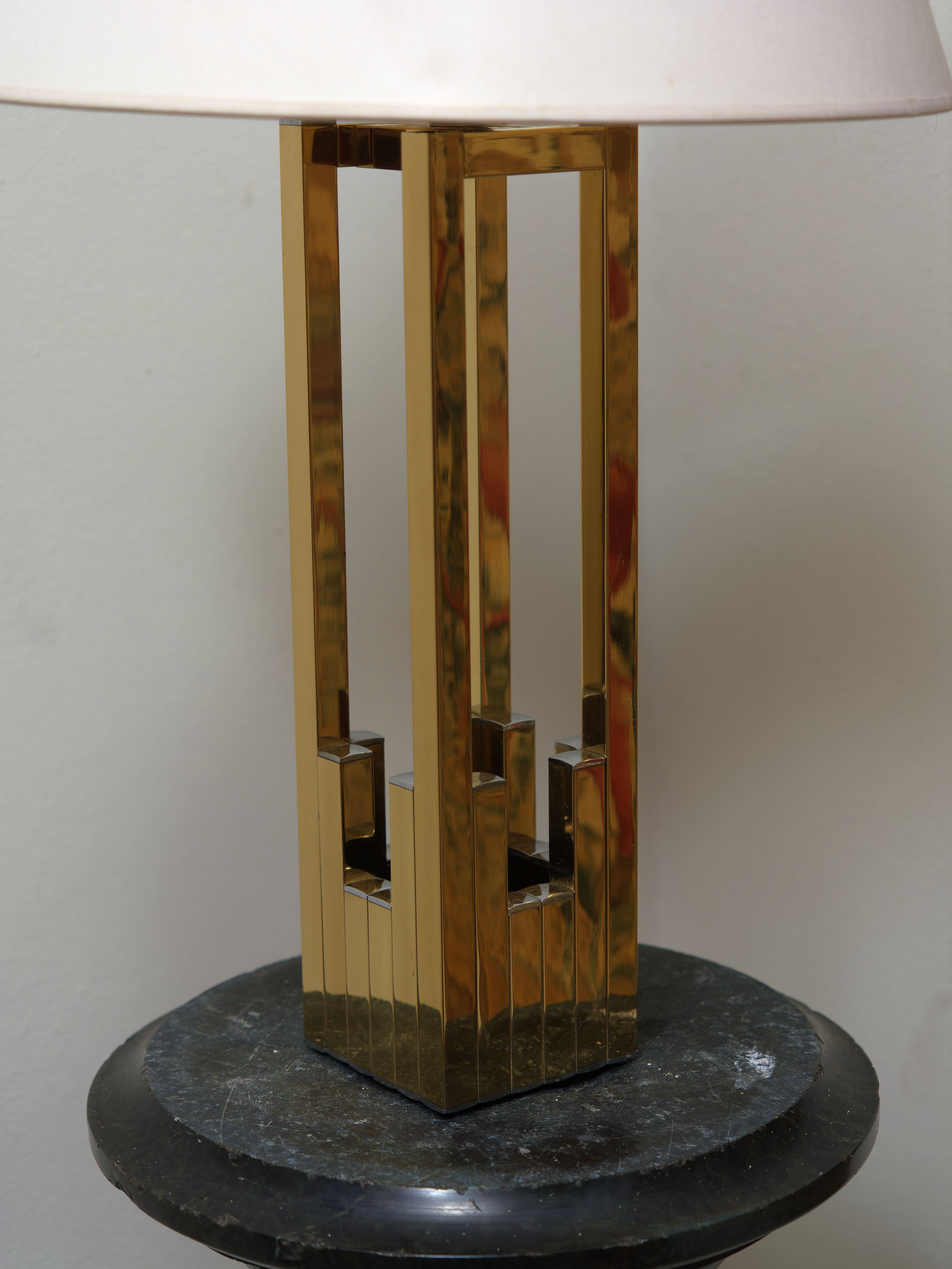 Stolní lampa vintage Willy Rizzo - 2