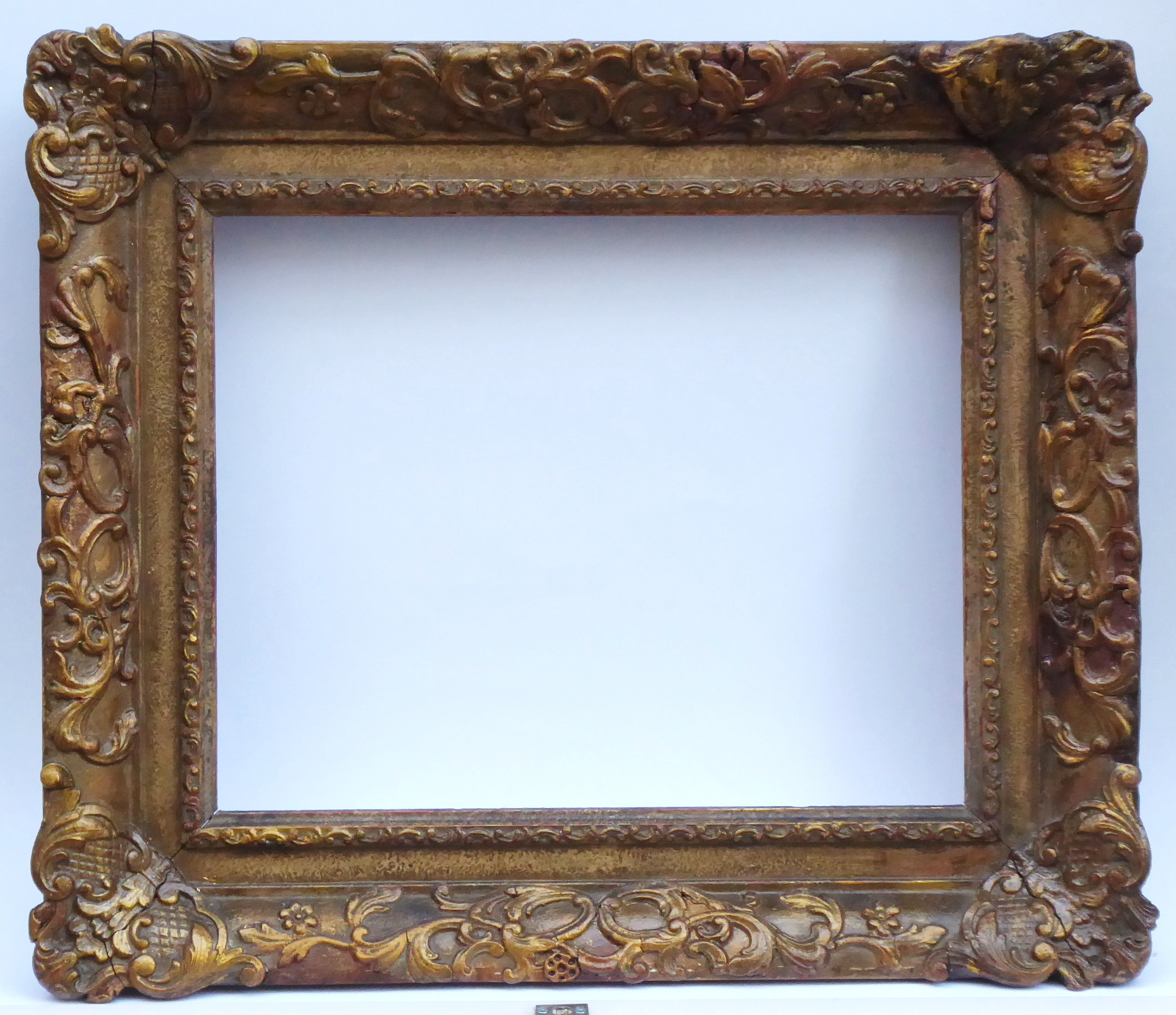 Galerijní rám s původní patinou