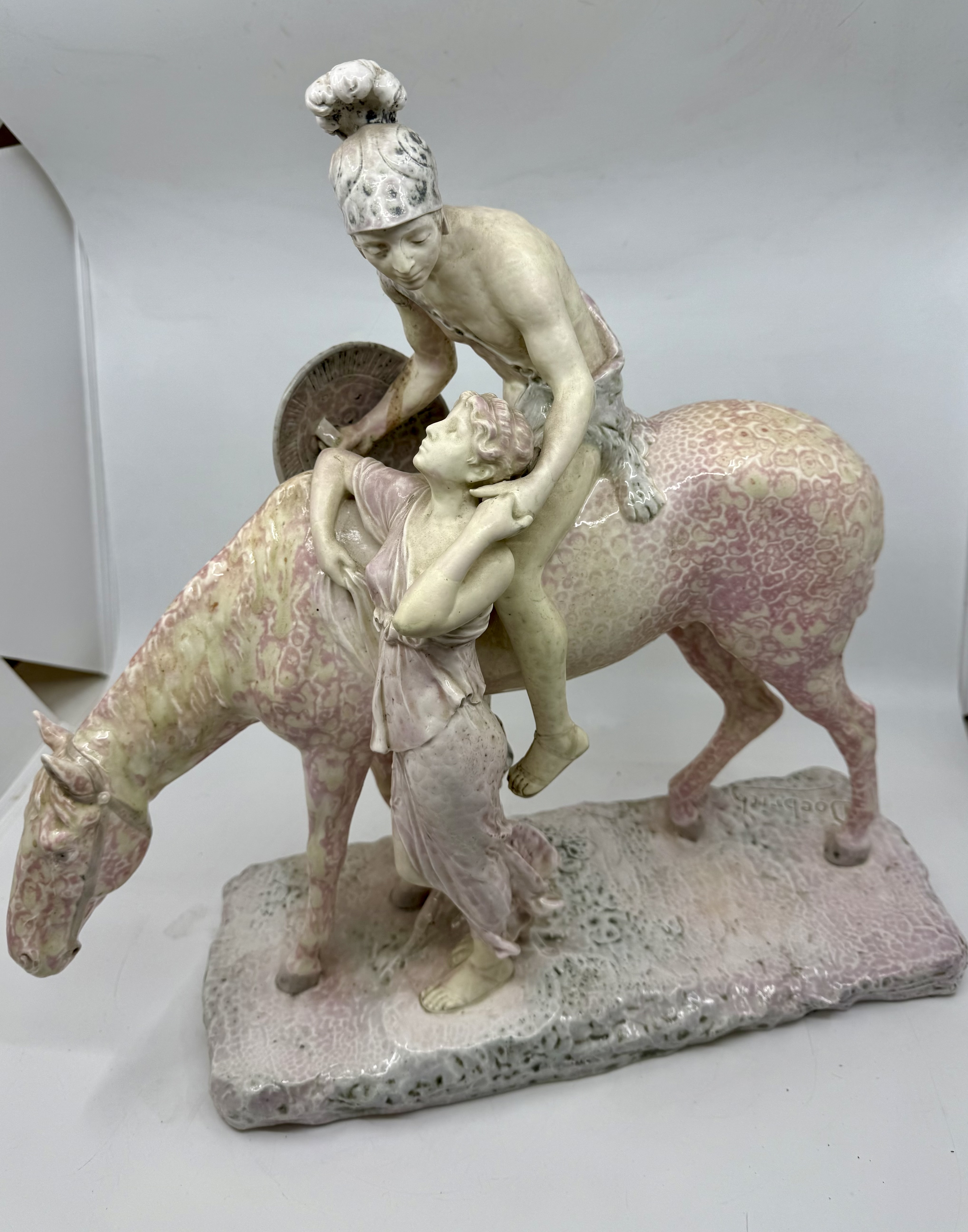 Velké sousoší – Vídeň – signováno Doebrich