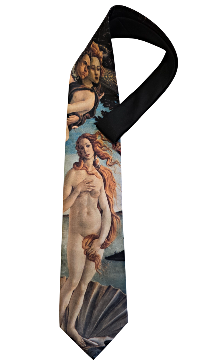 Kravata S. Boticelli – Zrození Venuše