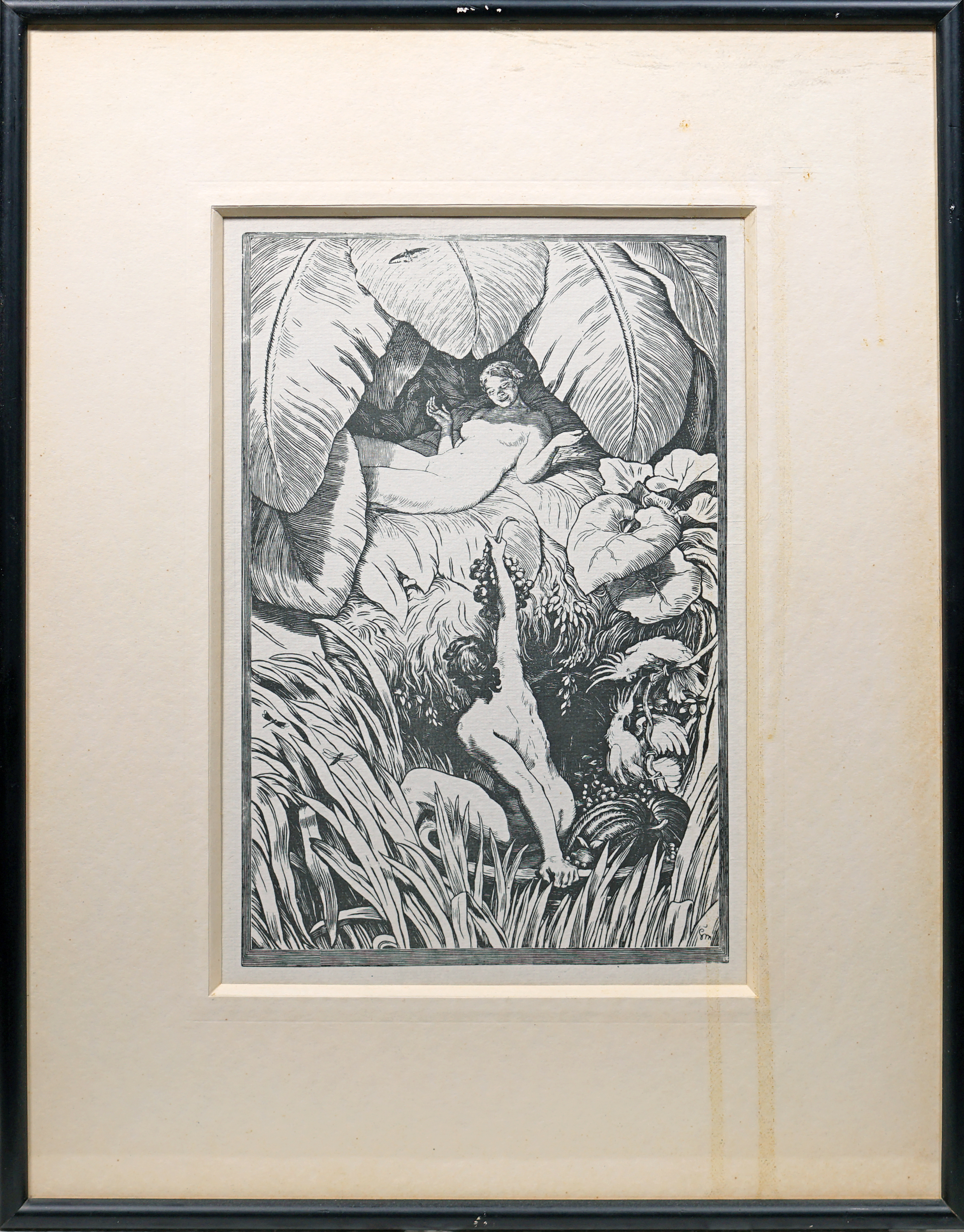 Max Švabinský – Návrat z lovu – Z cyklu Rajská sonáta