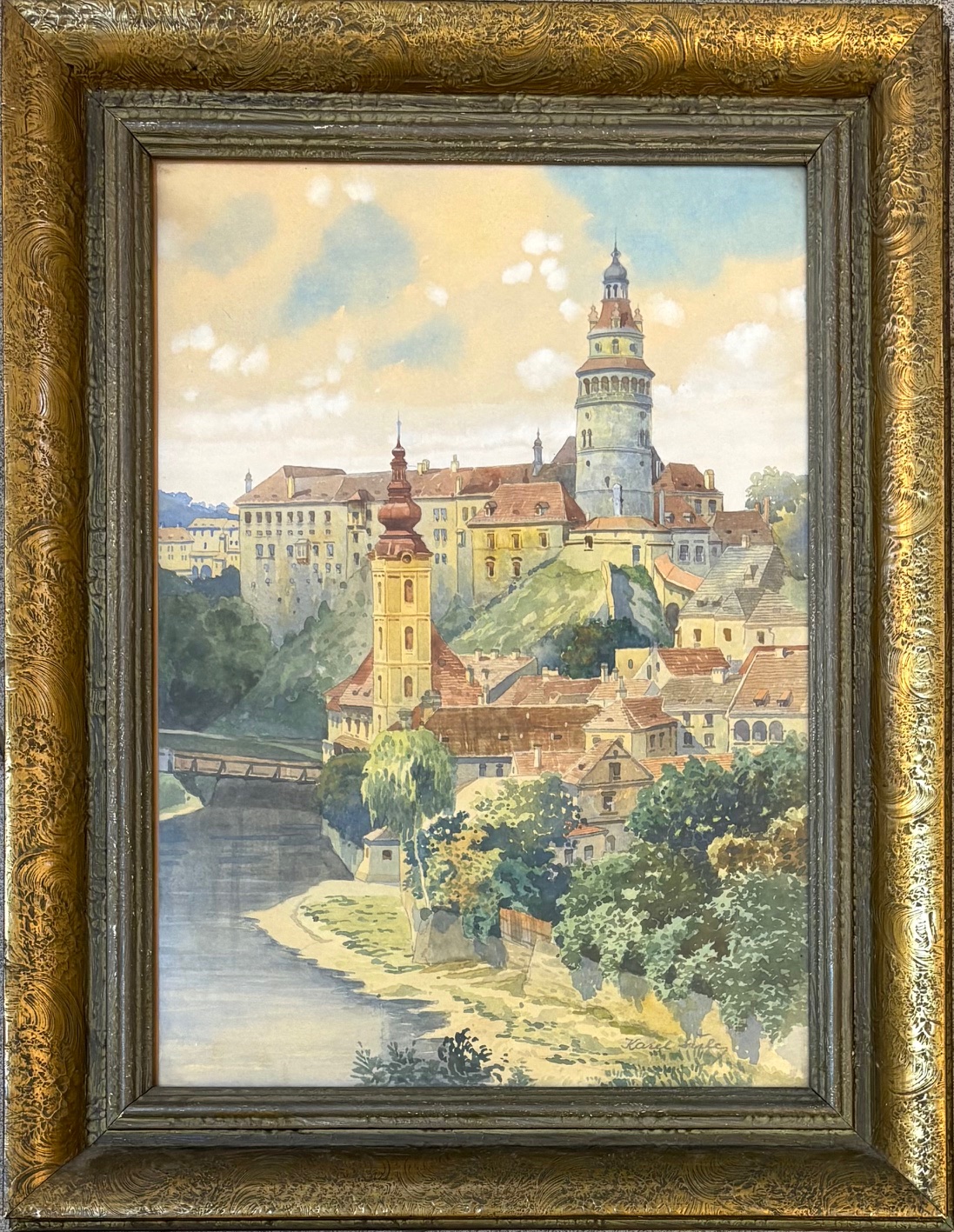 Obraz Český Krumlov, Karel Šulc