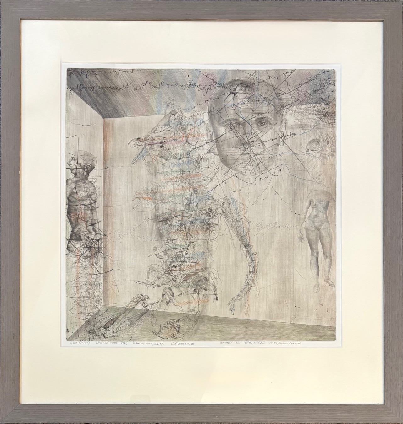 Obraz Zavřené dveře, Jiří Anderle