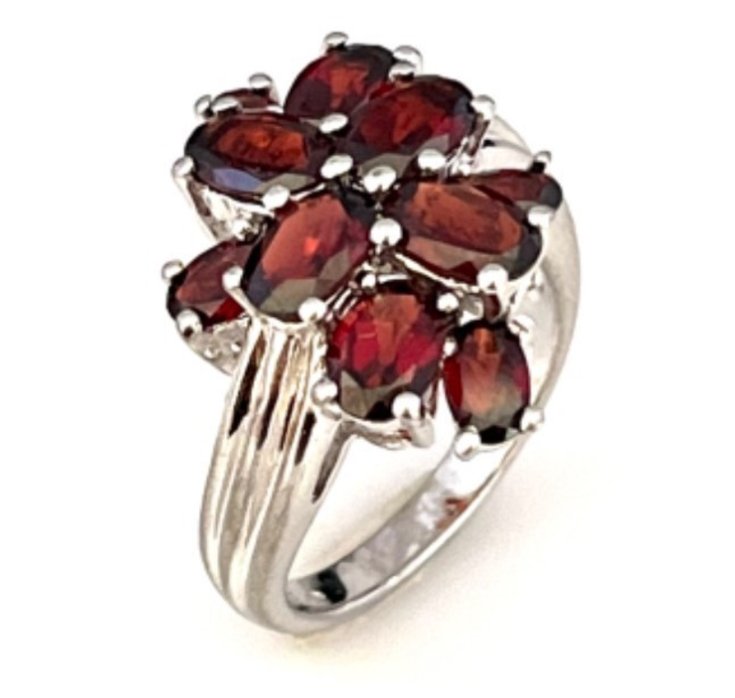 Stříbrný prsten značky ALO VEL. 53