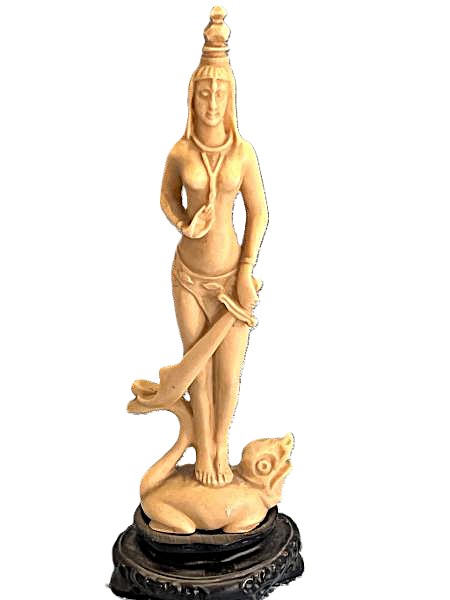 Soška asijský motiv