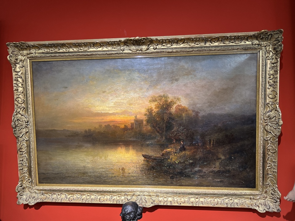 Franz Emil Krause, Romantická říční krajina