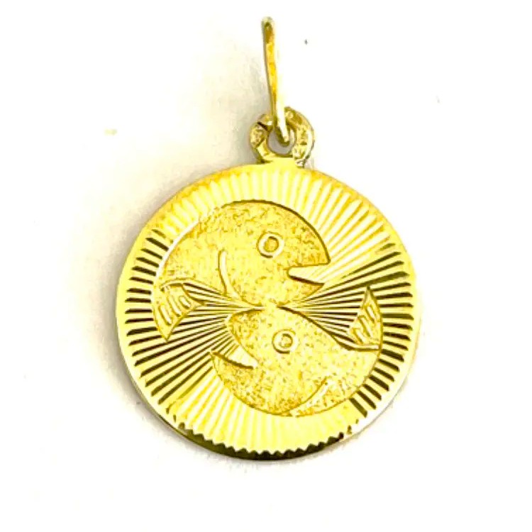 Zlatý přívěšek 14 karátů – 60. léta 20. století 1,49 gramů