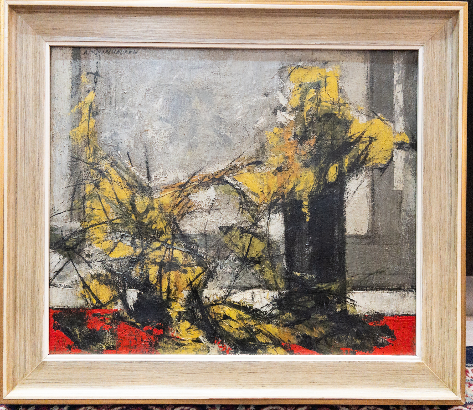 Antonín Marek Machourek, Zátiší se žlutými květy