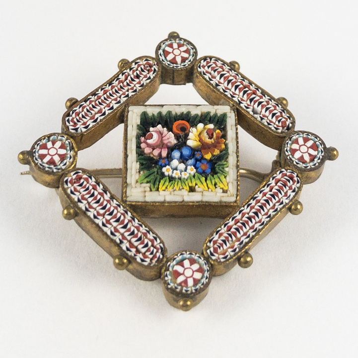 Millefiori brož, Murano Italie