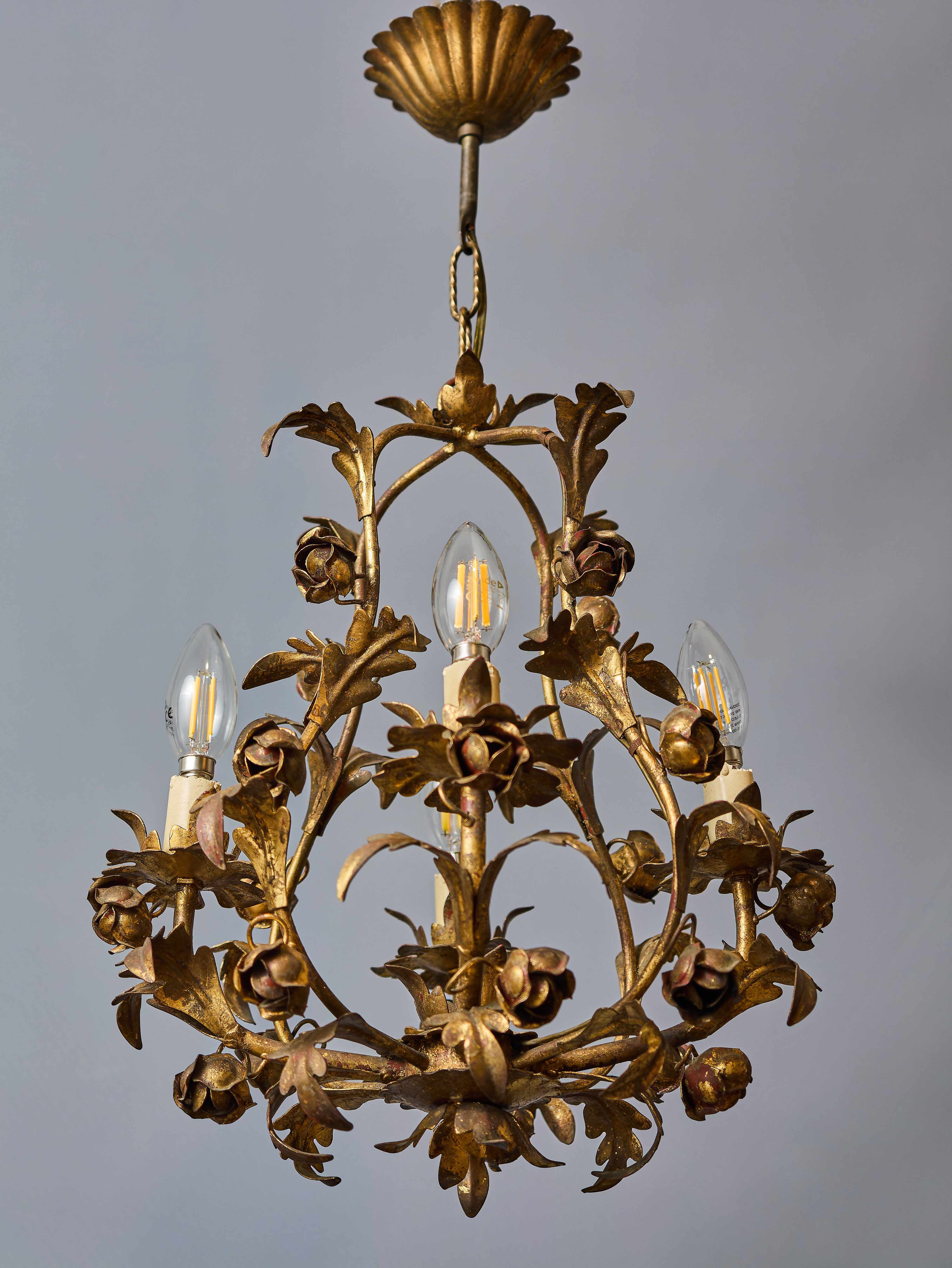 Florentský květinový lustr