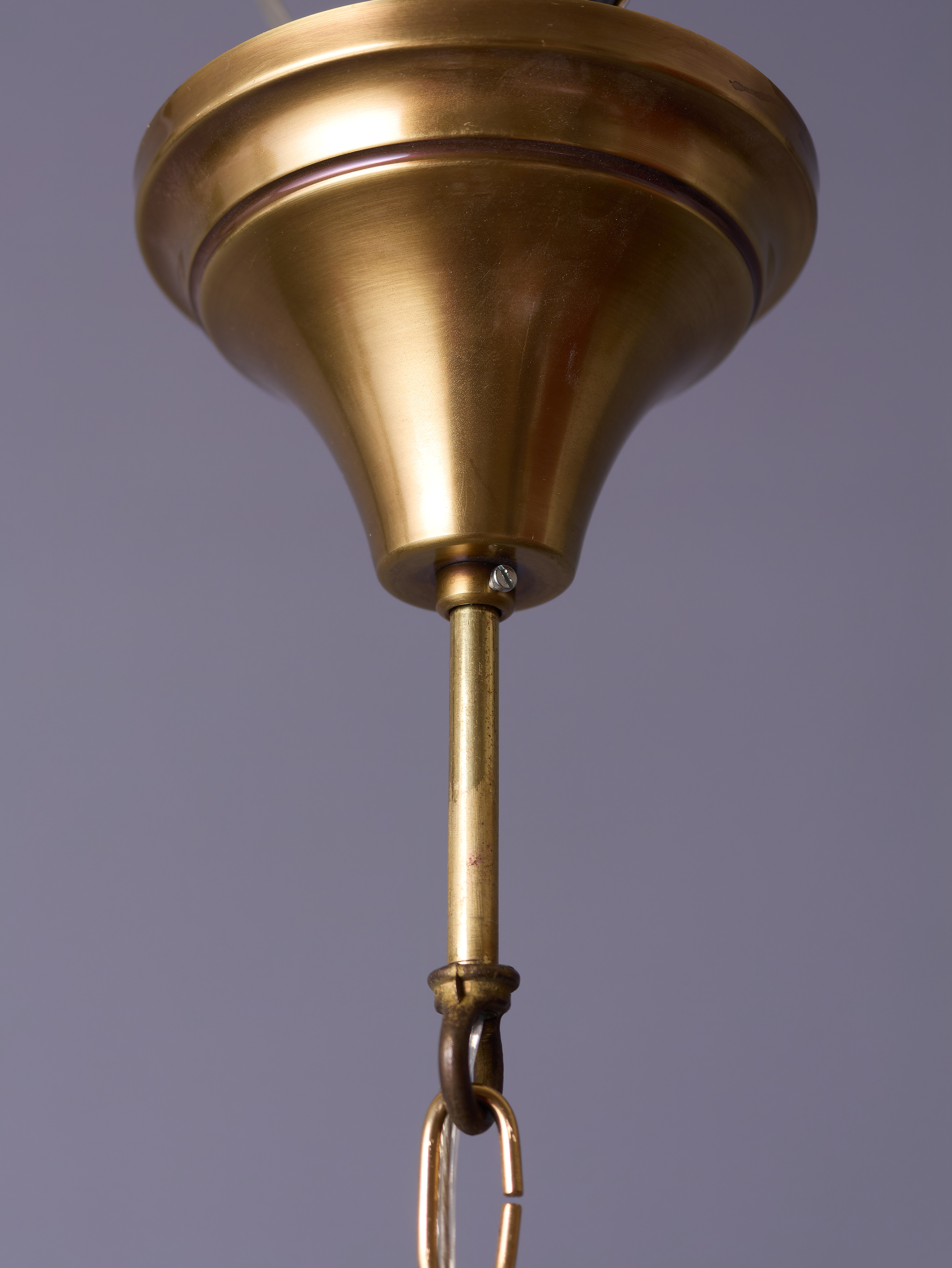 Luxusní skleněný lustr „Vltava“ – Preciosa, vintage design - 7