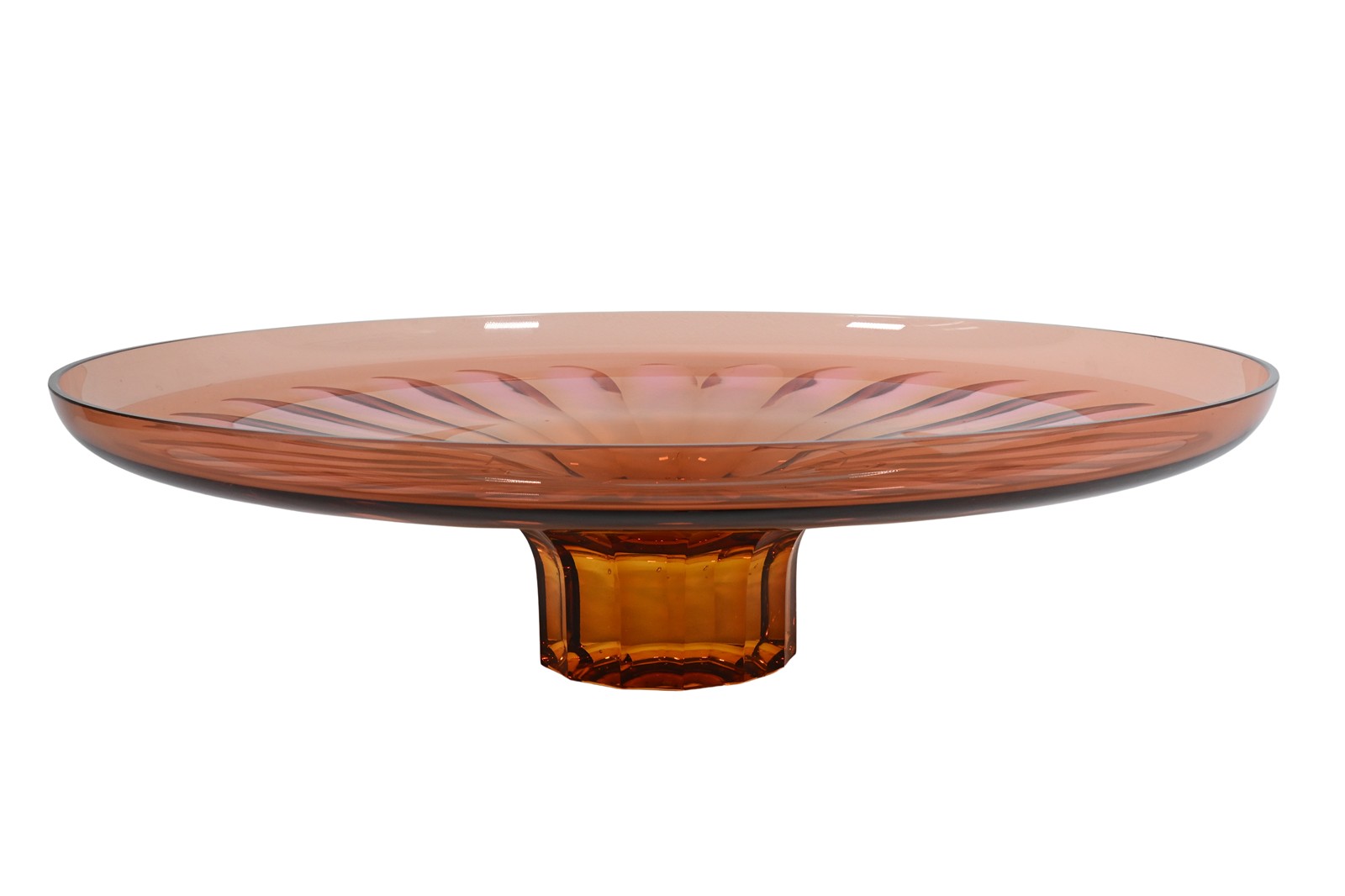 Velká broušená mísa