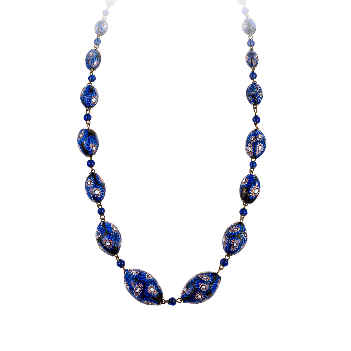 Millefiori náhrdelník