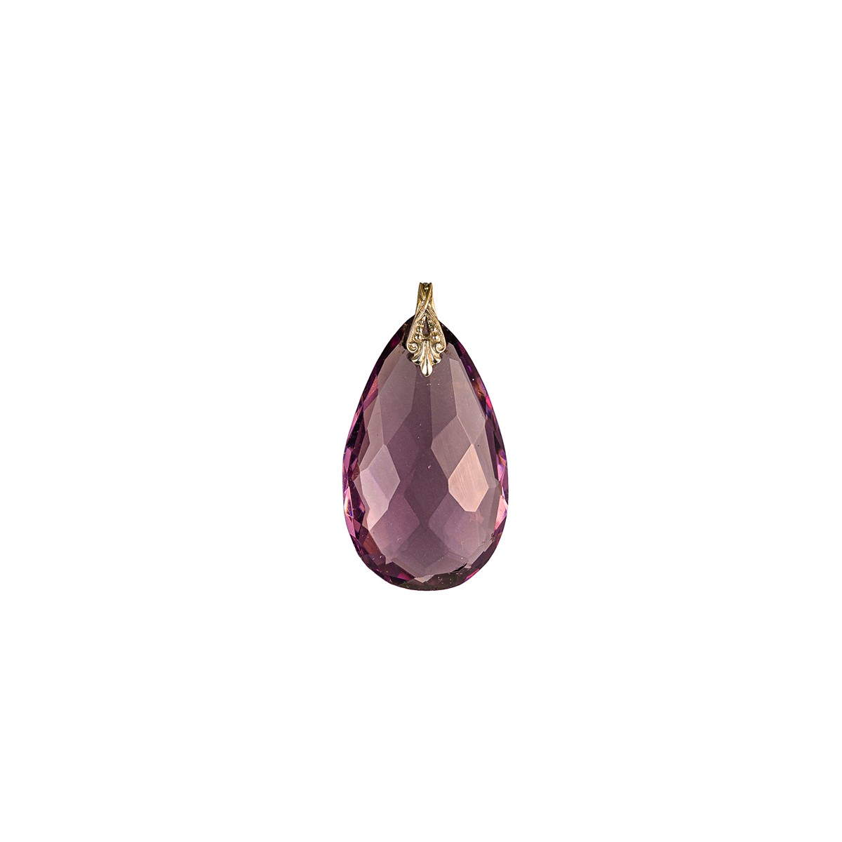 Přívěsek s fialovým kamenem