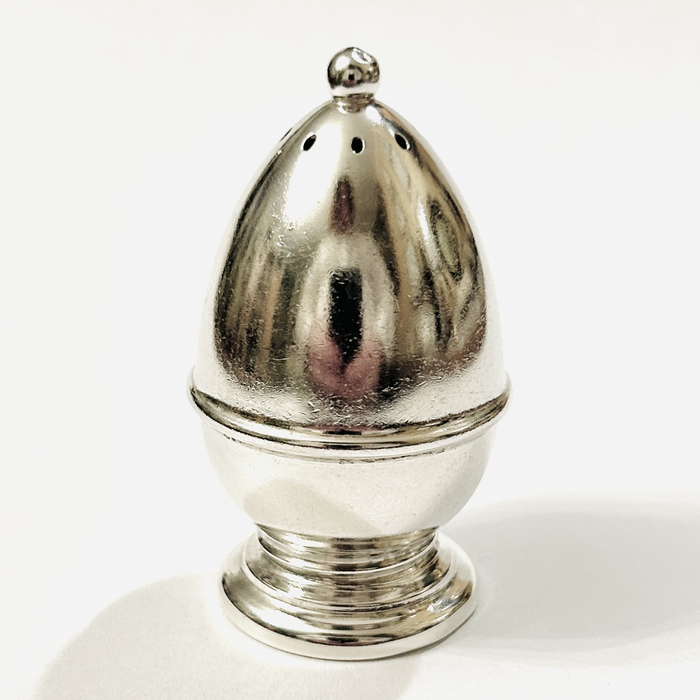 Stříbrná starožitná slánka – Webster Co.