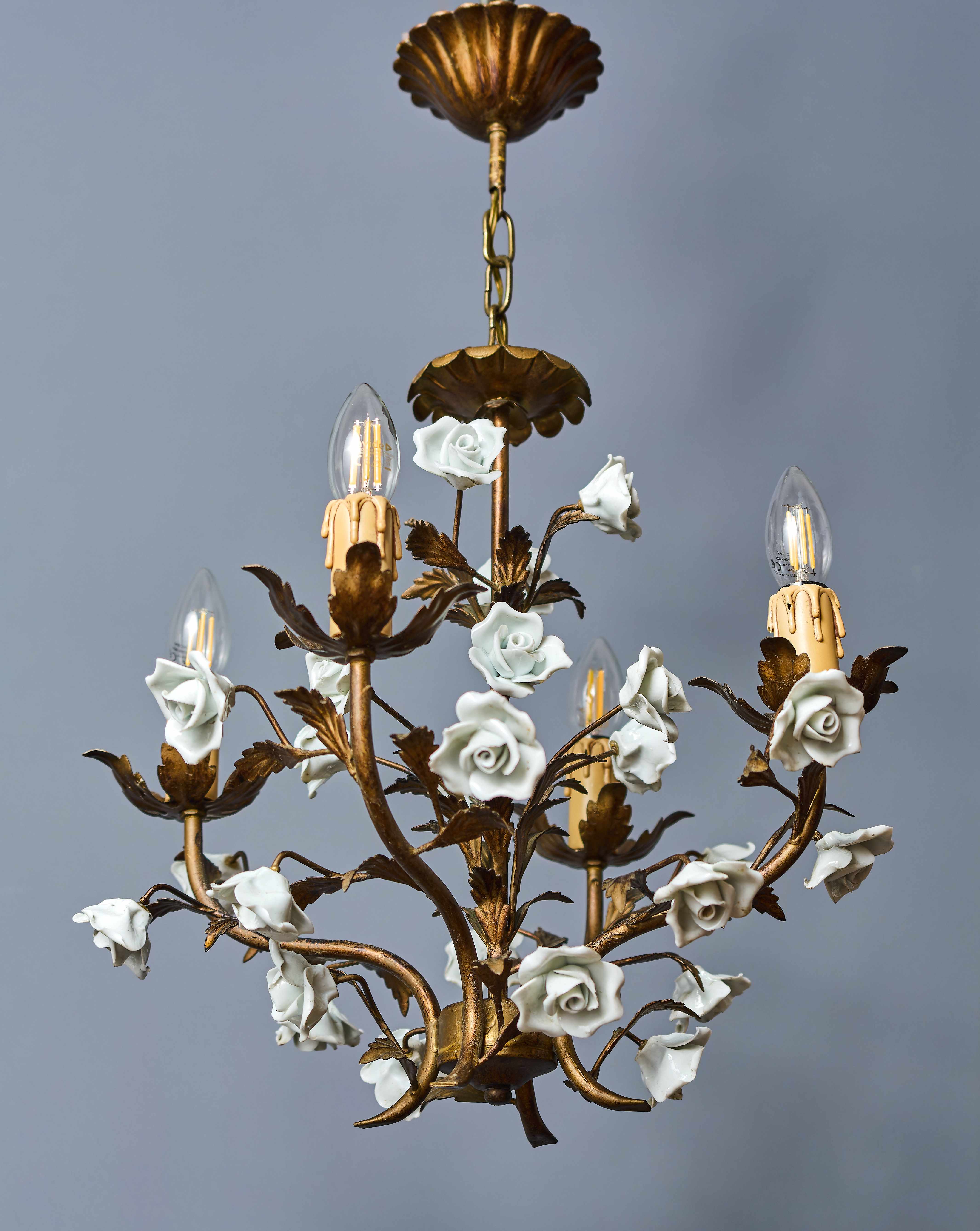 Florentský květinový lustr