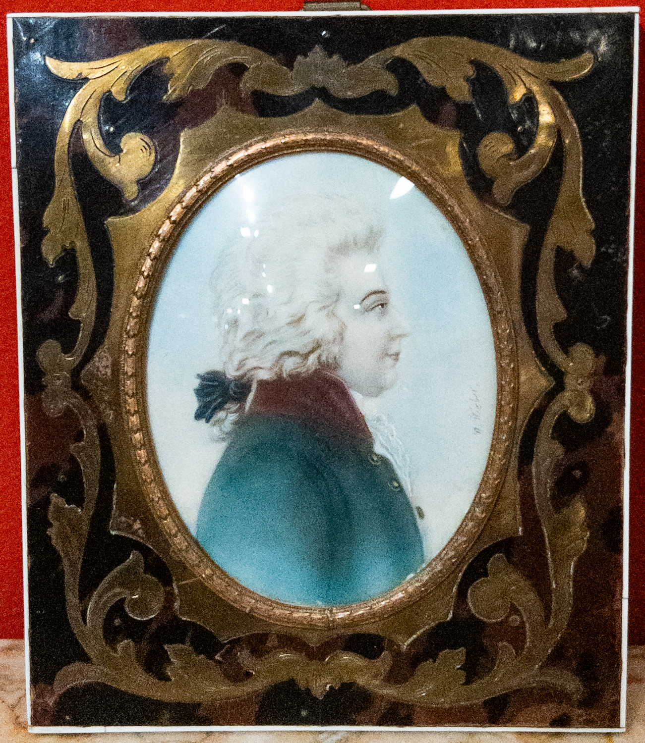 Miniatura, portrét šlechtice