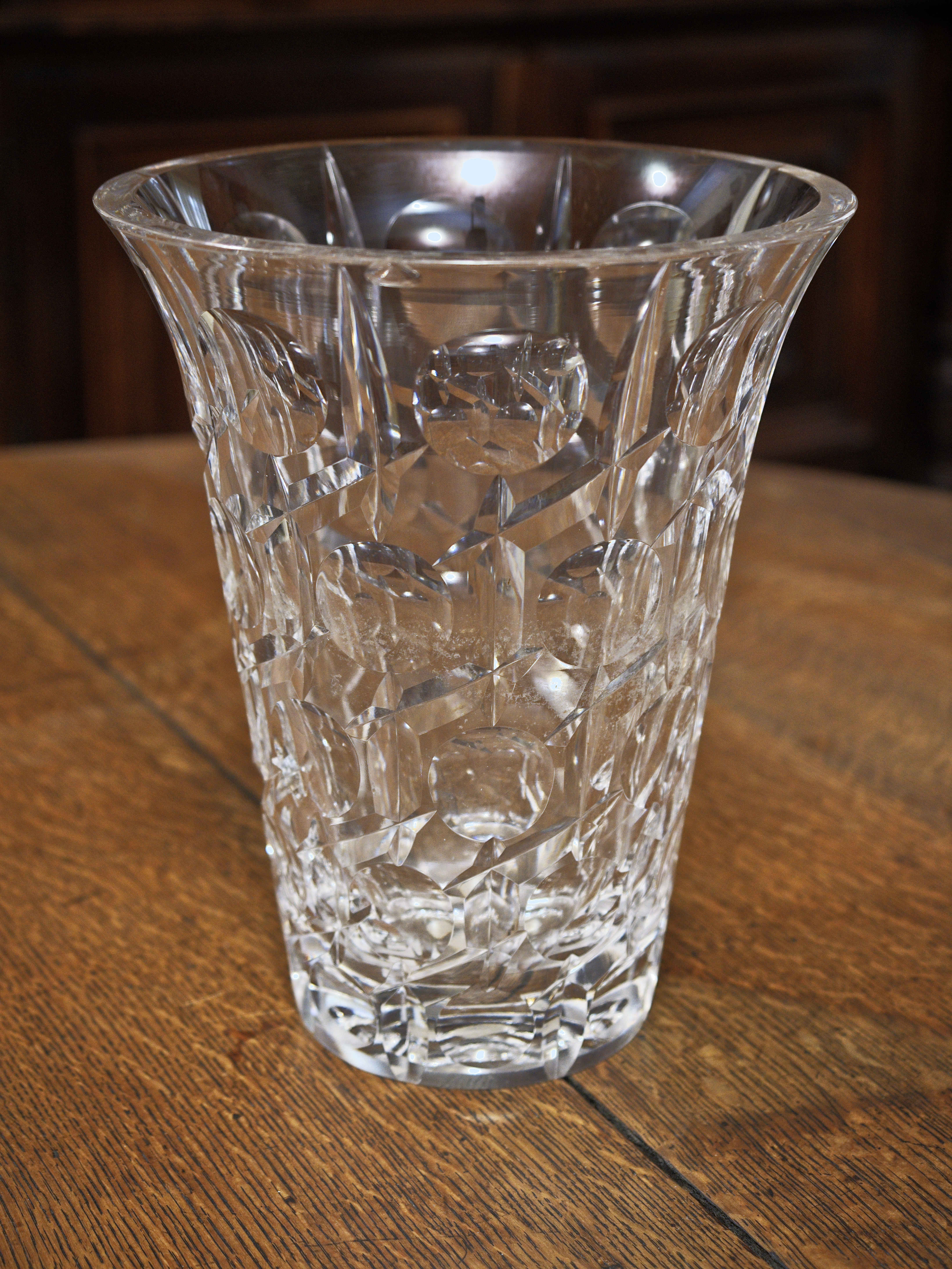 Velká křišťálová váza 27,5 cm