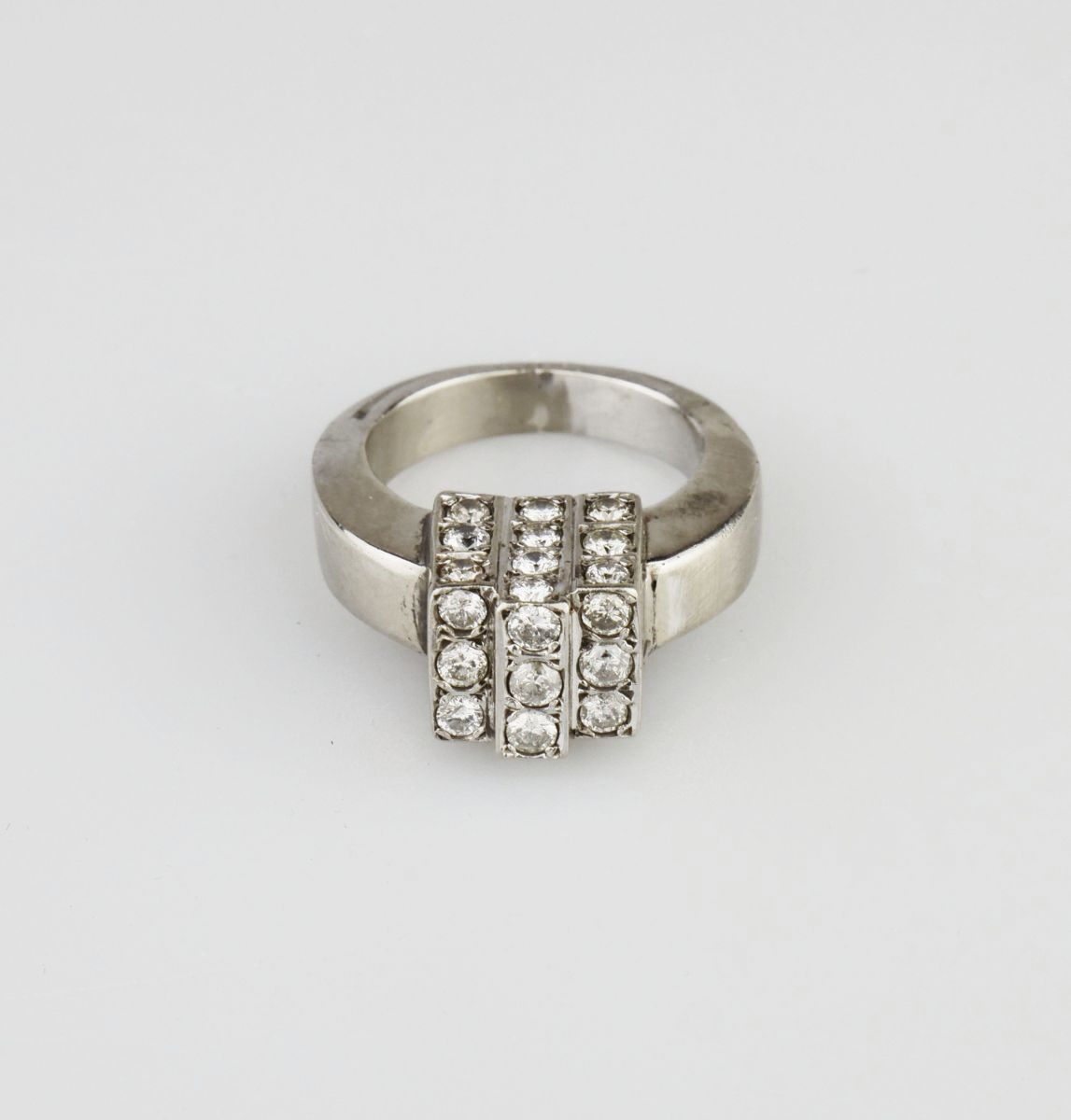 Zlatý prsten s diamanty