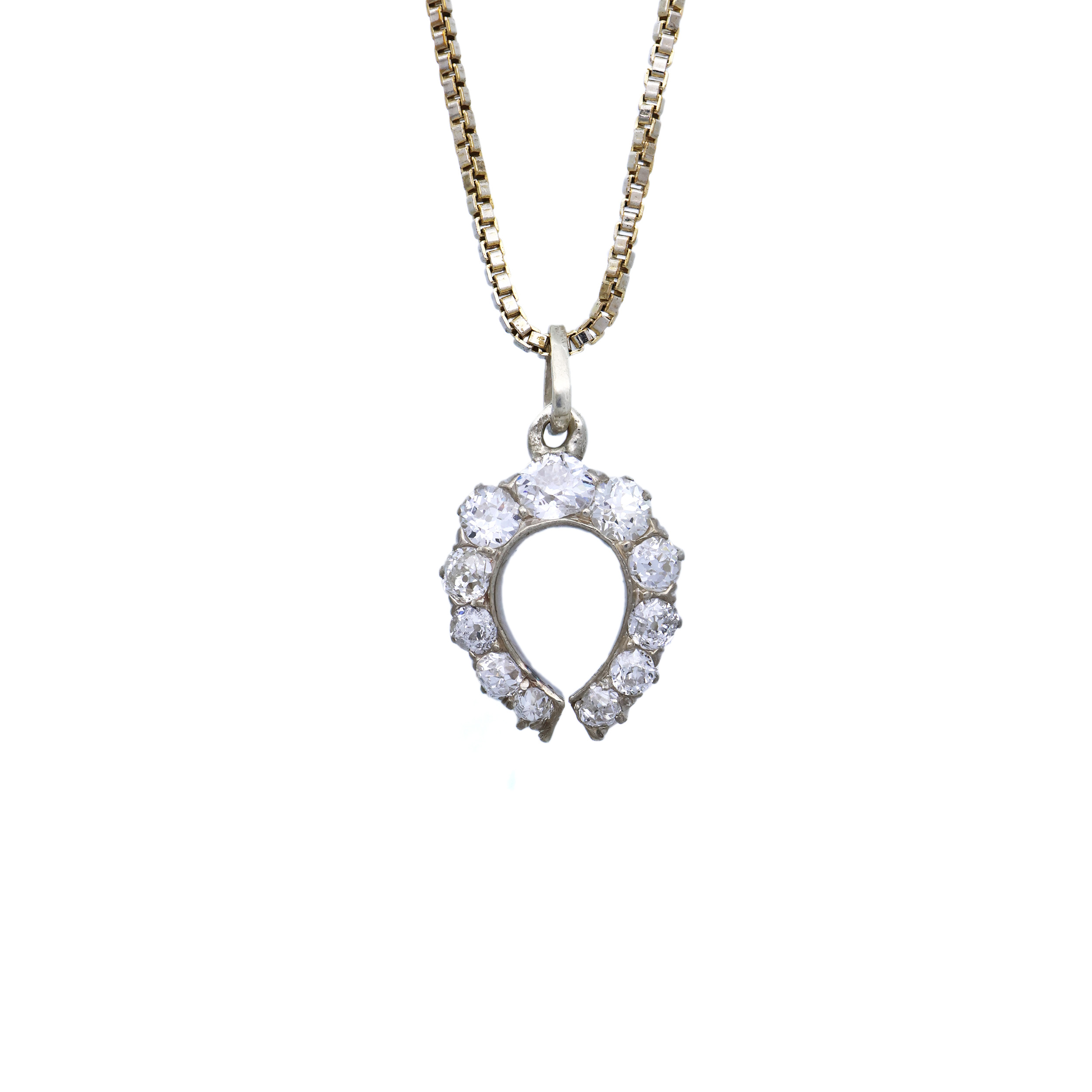 Zlatý přívěsek s přírodními diamanty 0,80 ct