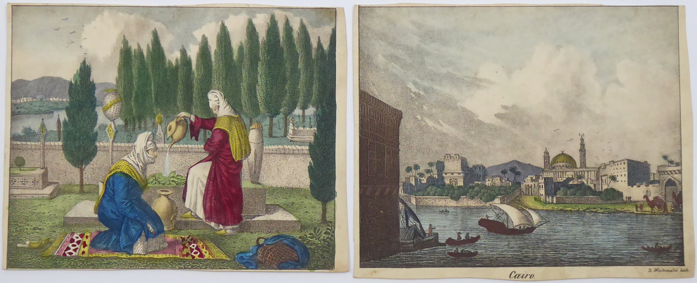 Weibezahl Roland – Cairo, Begräbnisplatz