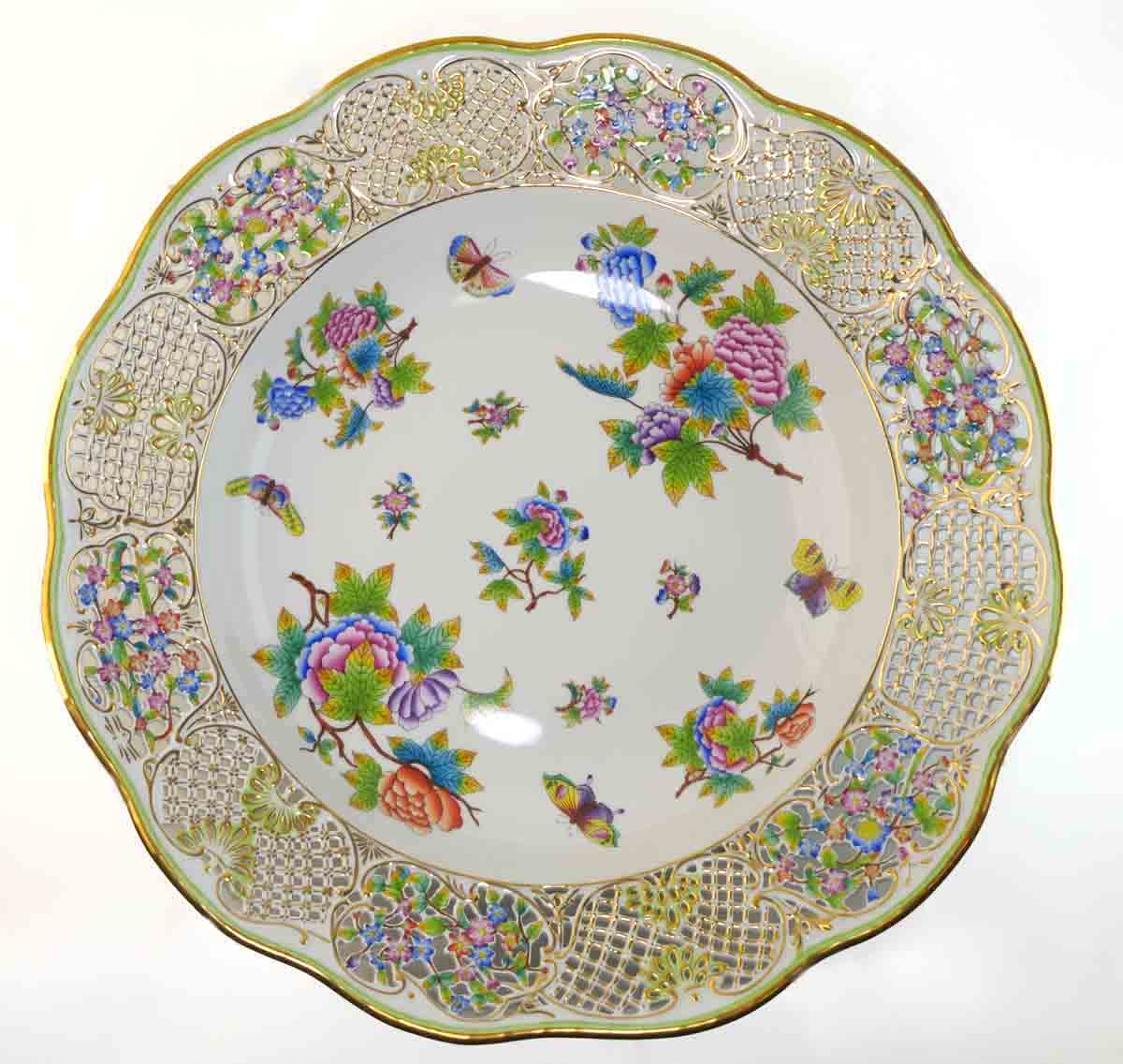 Monumentální porcelánová mísa – Herend
