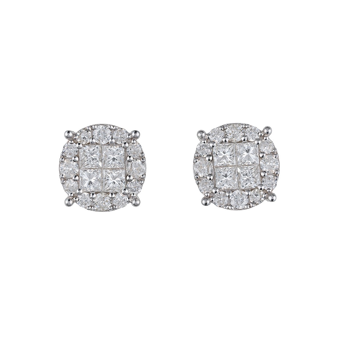 Diamantové náušnice 2,03 ct