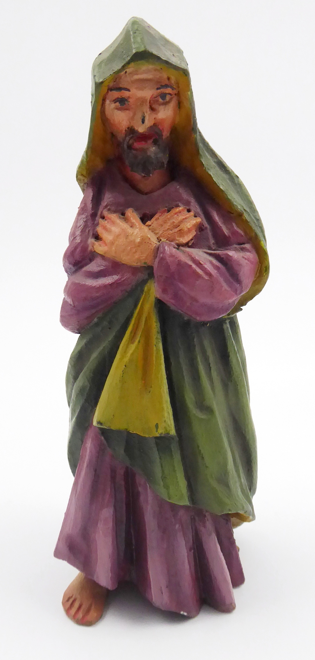 Figurka z betlému – dřevořezba