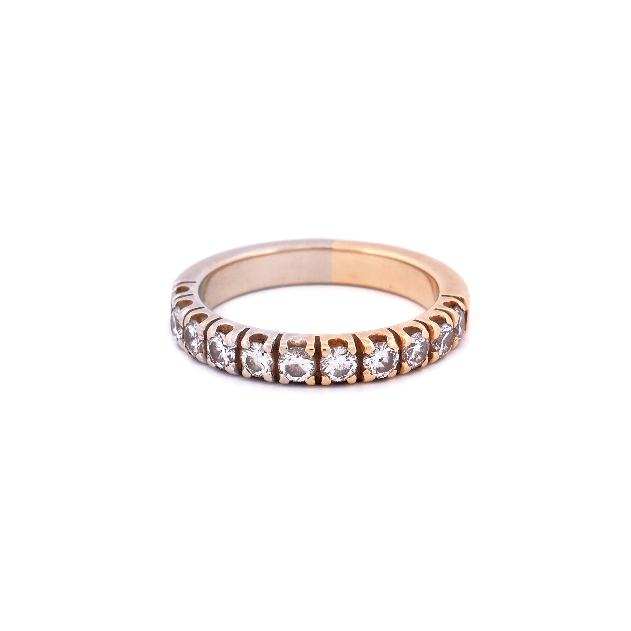 Zlatý prsten s brilianty 0,40 ct