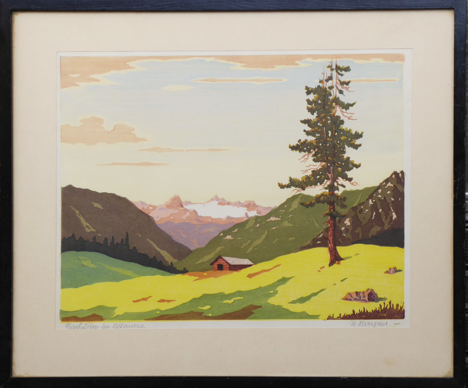 Hayder Rudolf – Dachstein bei Altaussee