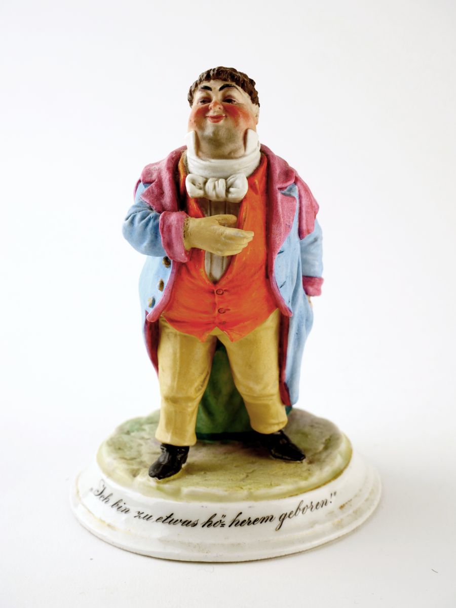 Žánrová figurka – stará Praha