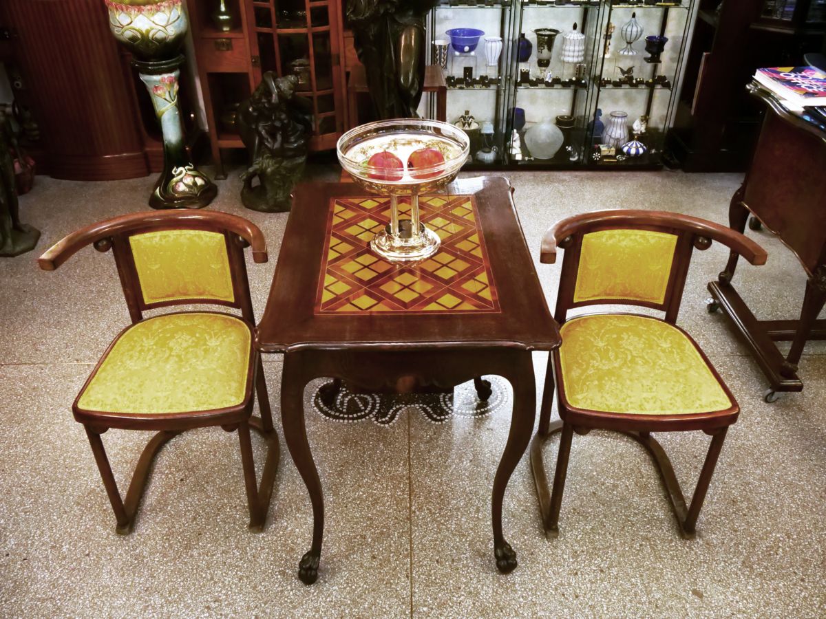 Josef Hoffmann – Secesní křesílka