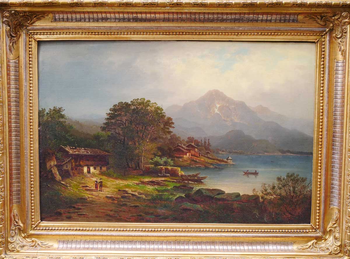 Johann August (1822-?) - Horská vesnice