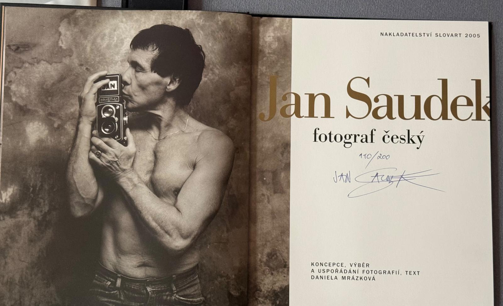 Limitovaná edice monografie – JAN SAUDEK 2005
