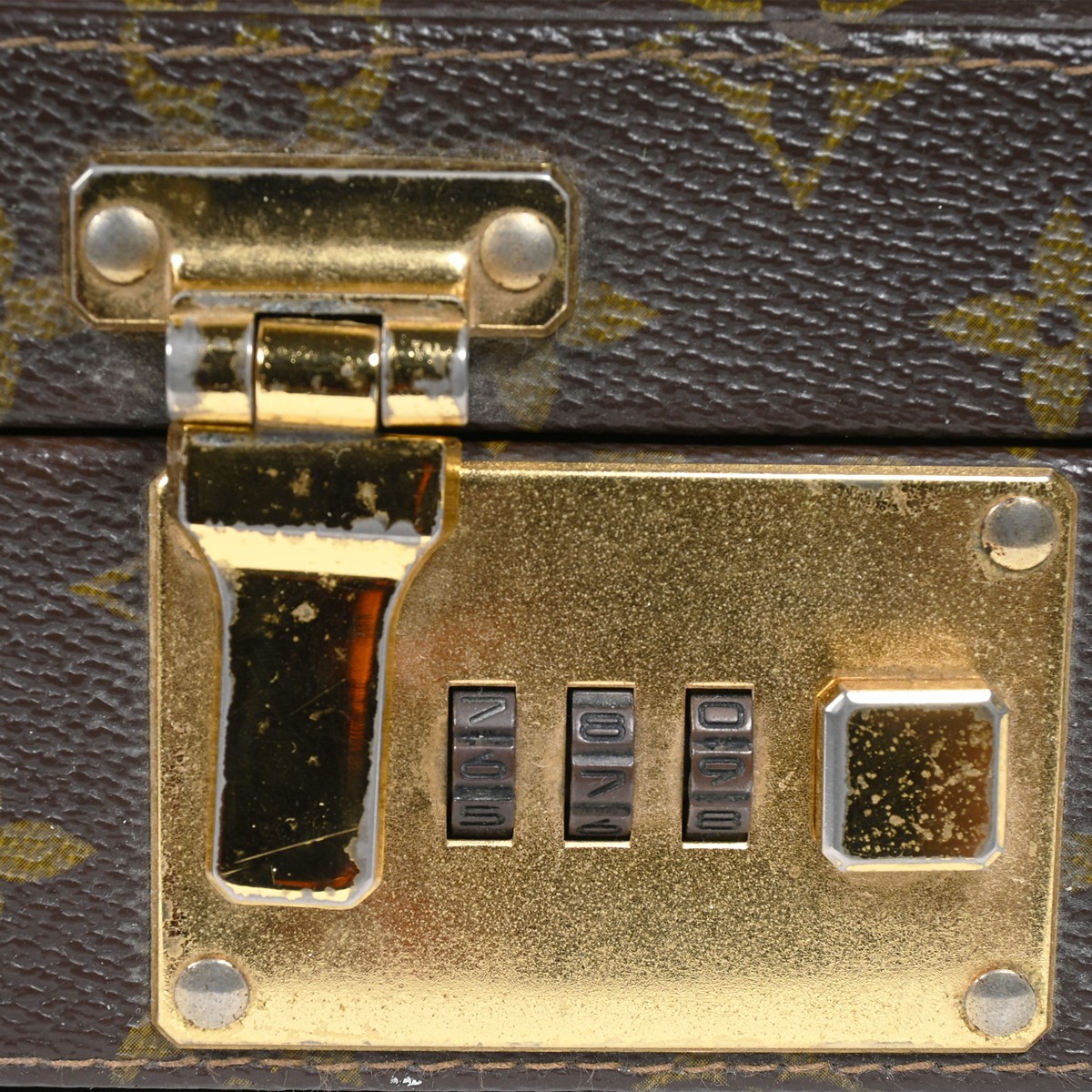 Louis Vuitton Monogram Vintage kufřík, 80.léta - 11
