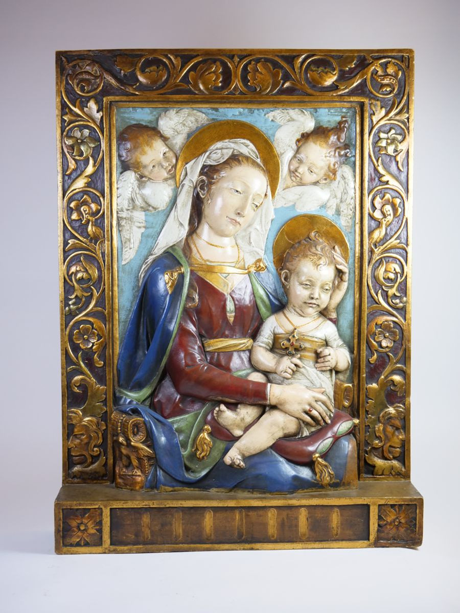 Bratři Paridonovi, Amsterdam – Madona s dítětem – reliéf