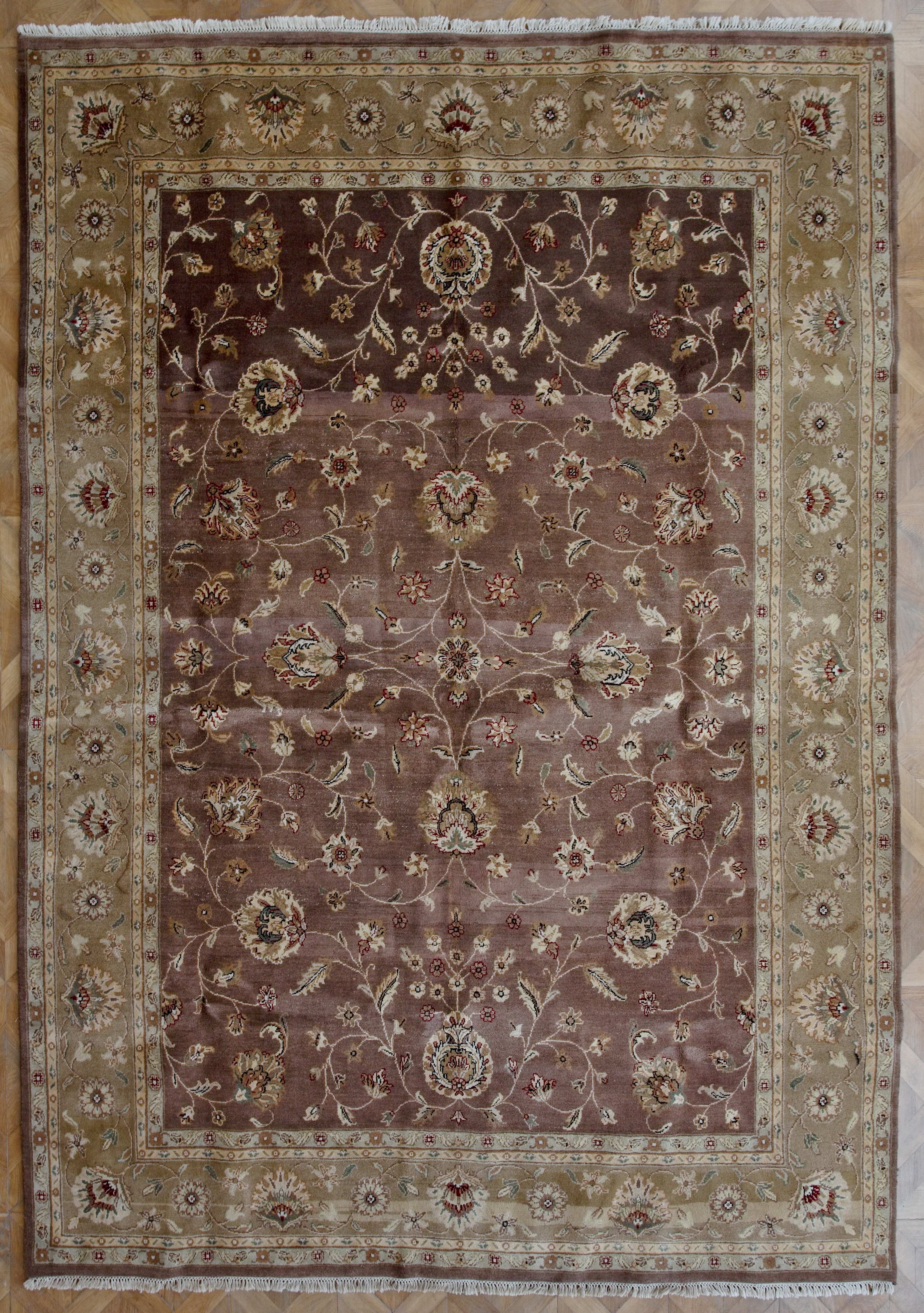 Ručně vázaný koberec Agra 374 × 272 cm