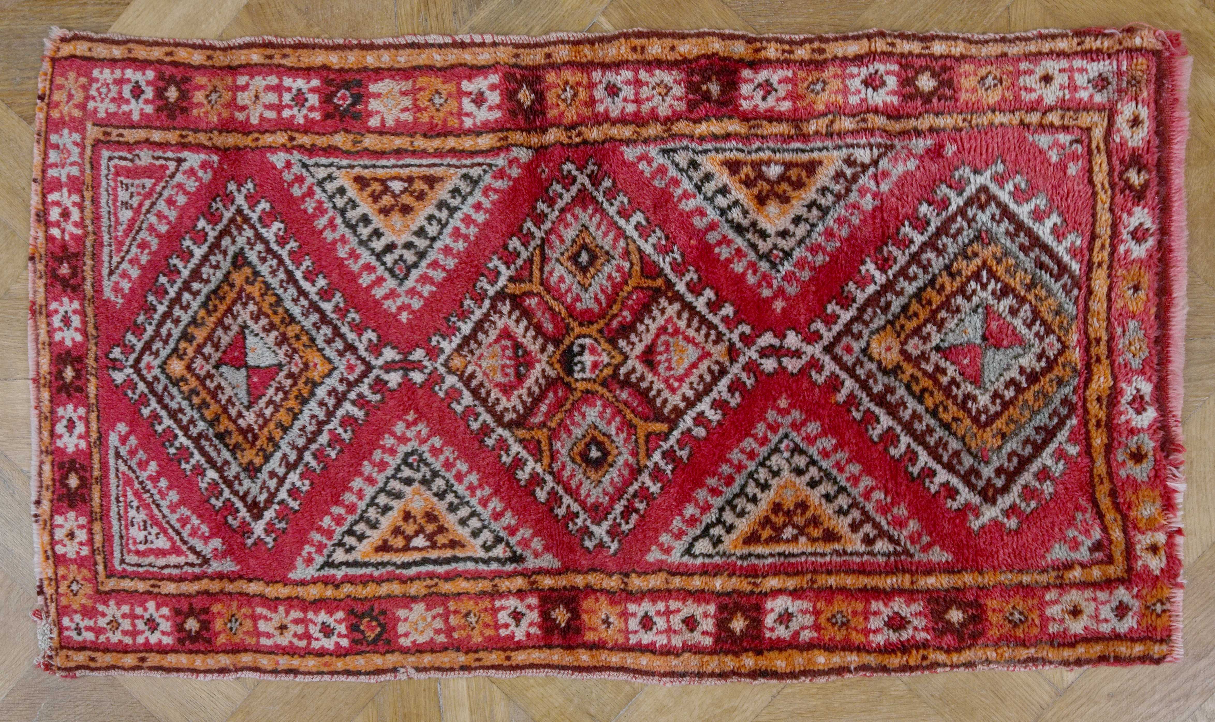 Orientální nomádská předložka / kobereček 98 x 59 cm