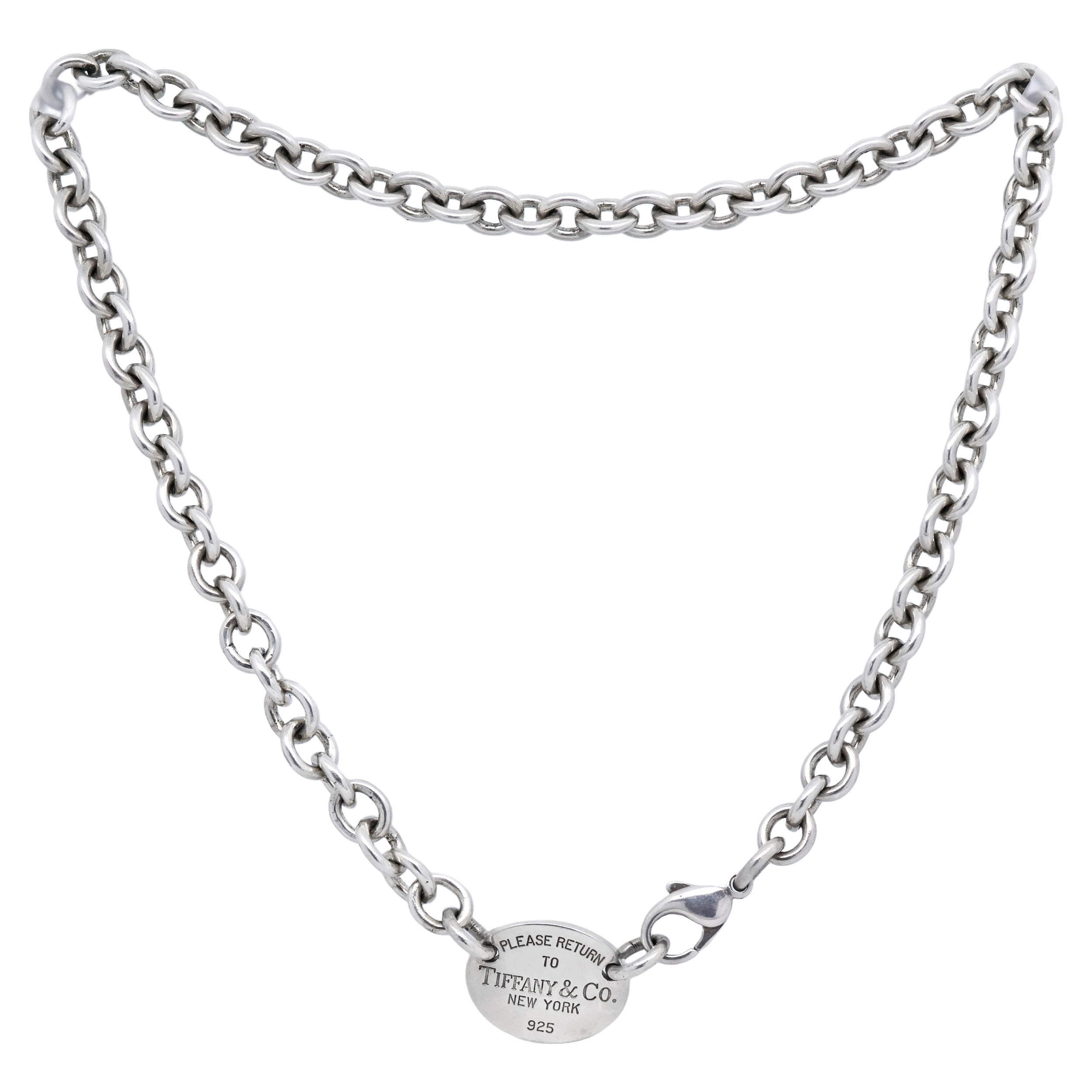 Tiffany & Co. stříbrný náhrdelník